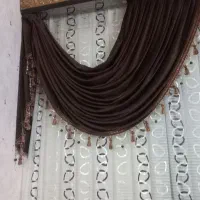 پرده سالن همراه با والان|پرده، رانر، رومیزی|شوش, |دیوار