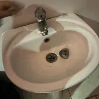 روشویی کوچیک سالم به همراه شیر|لوازم سرویس بهداشتی|تهران, وصفنارد|دیوار