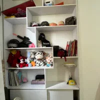 کمدکتابخانه|کتابخانه، شلف، قفسه‌های دیواری|ساری, |دیوار