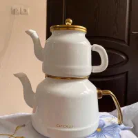 کتری و قوری لعابی|قوری، کتری، قهوه‌ساز دستی|تبریز, |دیوار