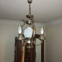 ۲ عددلوستر ۱۶ شاخه ای و یک عدد ۱۲ شاخه و۸دیوارکوب|لوستر و چراغ آویز|بابل, |دیوار