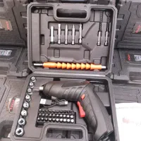 سبک، قوی، ۴۷ پارچ/دریل شارژی مدل GripForce8012|مصالح و تجهیزات ساختمان|بم, |دیوار