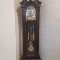 ساعت ایستاده تمام چوب