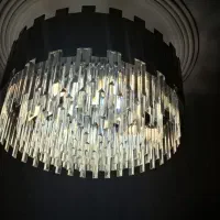 لوستر و آباژور ست، نو بدون ضعف، به صورت جدا و تکی