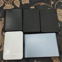 هارد اکسترنال یک ترا ۶۴۰ گیگ ۵۰۰گیگ سلامت ۱۰۰