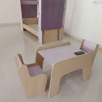 سرویس خواب وتختخواب وکمد کودک نوجوان برند کمجا چوب|تخت و سرویس خواب|رباط‌کریم, رباط‌کریم|دیوار
