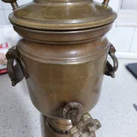 سماور روسی قدیمی بسیار سالم