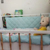 تخت به همراه تشک کودک|تخت و صندلی بچه|تهران, دولاب|دیوار