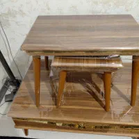 میز جلو مبلی و ۳ عدد گلمیز نو نو بفروش میرسد|مبلمان خانگی و میز عسلی|شیراز, احمدآباد|دیوار