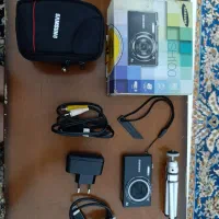 دوربین Samsung SH100 نو + جعبه و سه‌پایه|دوربین عکاسی و فیلم‌برداری|قرچک, زیبا شهر|دیوار