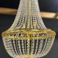 لوستر گلابی زیبا