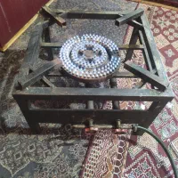 گاز دو شعله سالم در حد نو (کهنوج)