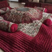 لحاف کرسی  و ست کامل شاه نشین