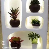 ظروف سنگ مصنوعی وشمع