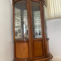 بوفه از جنس چوب گردو|بوفه، ویترین، کنسول|مراغه, |دیوار