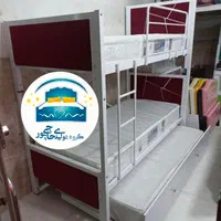 تخت خواب دو طبقه مهماندارتختخواب۲دوطبقه(سه نفره)اس|تخت و سرویس خواب|مشهد, حسین‌آباد|دیوار