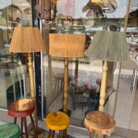 آباژور ایستاده چوب روس