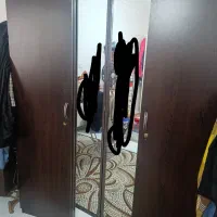 کمد دو تیکه بزرگ و جادار سالم