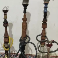 چهار عدد قلیان کافه