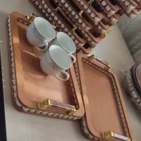 سینی چوبی مهره دار