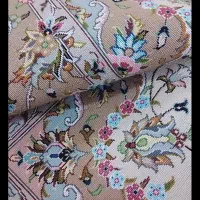 قالی دست بافت کرک وابریشم