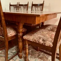 میز و صندلی آنتیک ۱۰ نفره