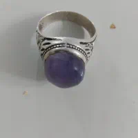 انگشتر نقره و پلاک