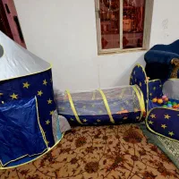 چادر بازی همراه تونل و استخر توپ