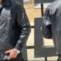 کاپشن چرم گاوی مردانه