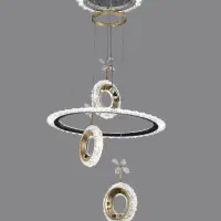 لوستر سه حالت نور