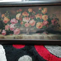 تابلو طرح گل رز