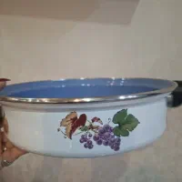 دو عدد تابه گرانیت و لعابی