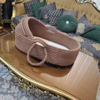کریر تریکو بافی سه لا بافت نیمه سایبان رنگ قهوه ای