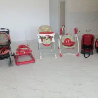 کالسکه و وسایل بچه