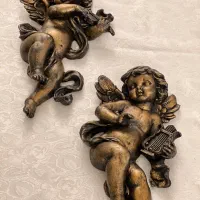 مجسمه فرشته دیوارکوب پلی استر درجه یک