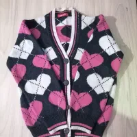 ژاکت بافت دخترانه