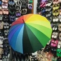 انواع چتر و چکمه