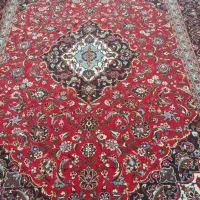 فرش دستباف نجف آبادی زمینه لاکی