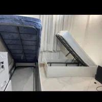 باکس هتلی جکدار کفی فلزی جکدار سرویس خواب تشک