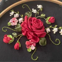 آموزش هنر زیبای روبان دوزی|خدمات آموزشی|مشهد, رضاشهر|دیوار