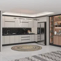 کابینت اقساط/سوپرمات/هایگلاس/