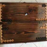 تخته نرد دستساز و یک عدد ساعت مناسب خانوم و اقا|اسباب‌‌بازی|رشت, فلسطین|دیوار