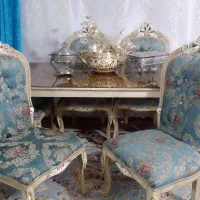 ناهارخوری سلطنتی ۶نفره چوب راش منبت