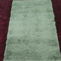 فرش اتاق خواب یا آشپزخانه رنگ سبز