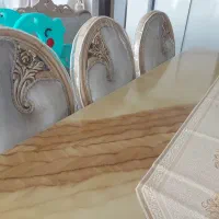 میز نهار خوری ۸ نفره چوب راش|میز و صندلی غذاخوری|رشت, رودباری|دیوار