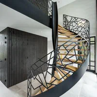 طراحی ساخت پله معلق،تک محور،دومحور،پله پیچ فلزی|خدمات پیشه و مهارت|رشت, سعدی (تختی)|دیوار