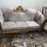 فروش مبل 7 نفره به همراه جلو مبلی-نارمک|مبلمان خانگی و میز عسلی|تهران, نیروی دریایی|دیوار