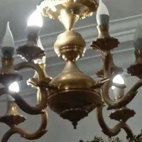 باسلام 5عدد لوستر تمام برنز انصاری