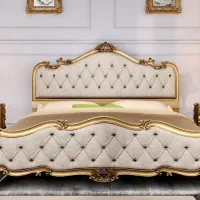 تخت خواب چوبی بیر