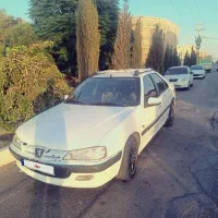 خودرو پژو پارس سفید دوگانه مدل 90